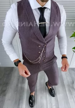 Compleu barbati Vesta + Pantaloni B4182 32-1 imagine