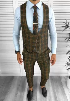 Compleu barbati Vesta + Pantaloni B4205 49-2 imagine