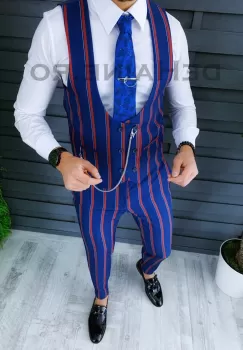 Compleu barbati Vesta + Pantaloni ZR A8776 31-3 E imagine