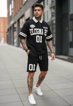 Compleu de vara tricou + pantaloni 5075 imagine