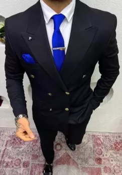 Costum barbati slim fit 11699 imagine