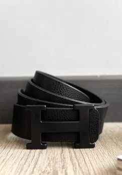 Curea barbati neagra 12436 imagine