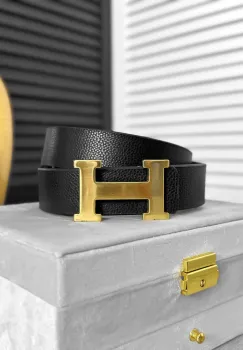 Curea barbati neagra  piele naturala  11886 imagine