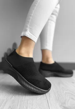 Espadrile dama casual negre 566 imagine