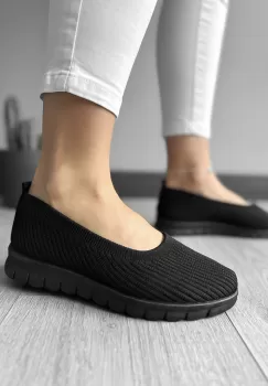 Espadrile dama casual negre CL16 imagine