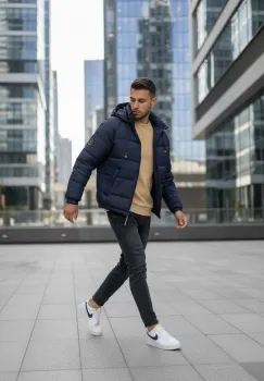 Geaca barbati neagra 13356 imagine