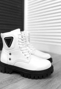 Ghete dama imblanite albe B11 imagine