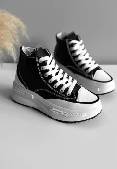 Ghete dama negre LA227 imagine