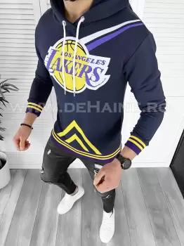 Hanorac barbati bleumarin slim fit K013 23-5.2 E 128-2 imagine