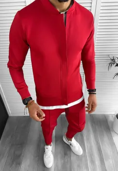 Hanorac barbati slim fit 1010  O3-4.3 imagine