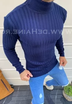 Helanca barbati slim fit albastru B2970 M3* imagine