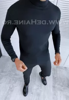 Helanca barbati slim fit neagra CU MIC DEFECT DEF84 P20-1.1 imagine