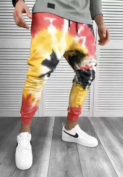 Pantaloni de trening conici K022 imagine