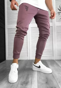 Pantaloni de trening maro 12616 imagine