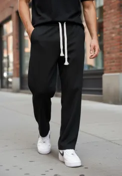 Pantaloni de trening negri GG105 imagine