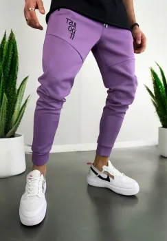 Pantaloni de trening silon mov 12616 imagine