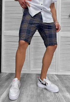 Pantaloni scurti casual  cu imprimeu  13111 imagine