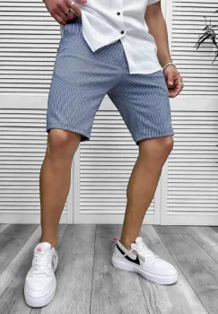 Pantaloni scurti casual  cu imprimeu  13115 imagine