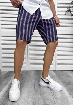 Pantaloni scurti casual  cu imprimeu  13126 imagine