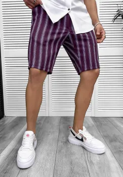 Pantaloni scurti casual  cu imprimeu  13127 imagine