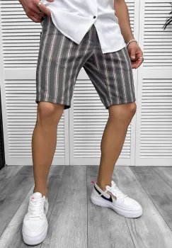 Pantaloni scurti casual  cu imprimeu  13132 imagine