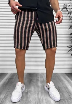 Pantaloni scurti casual  cu imprimeu  13147 imagine