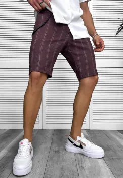 Pantaloni scurti casual  cu imprimeu 13158 imagine