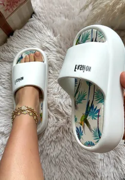 Saboti Papuci dama Albi XF34 imagine