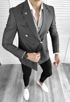 Sacou barbati slim fit 11788 33-3 imagine