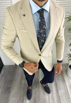 Sacou barbati slim fit 12855 29-1.5 E~ imagine