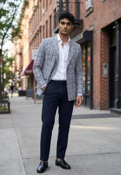 Sacou barbati slim fit 3075 21-3 imagine