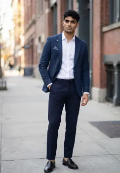 Sacou barbati slim fit ZR 792  P19-3.3 imagine