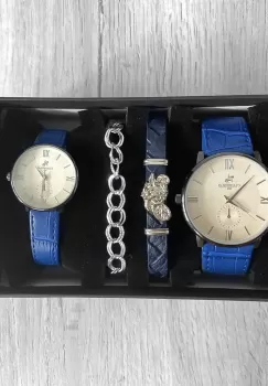 Set ceasuri pentru dama si barbati+bratara B9258 imagine