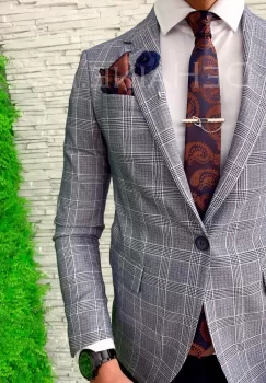 Set cravata + batista A4871 imagine