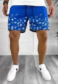 Sort de baie casual albastru 12723 imagine