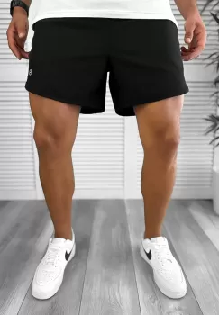 Sort de baie casual negru 12732 imagine