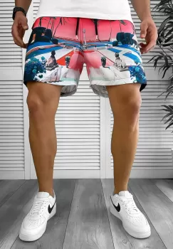 Sort de baie cu imprimeu 12586 imagine