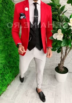 Tinuta barbati smart casual A4977 imagine