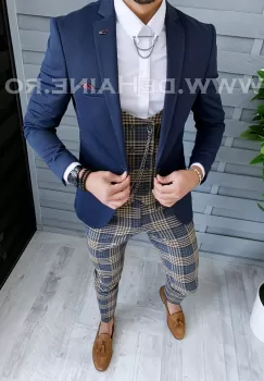 Tinuta barbati smart casual B1457 imagine
