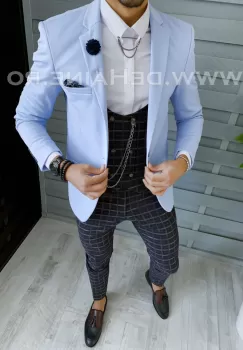 Tinuta barbati smart casual B1460 imagine