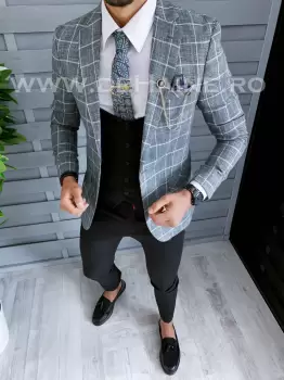 Tinuta barbati smart casual B1542 imagine