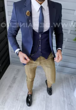 Tinuta barbati smart casual B1860 imagine