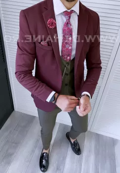 Tinuta barbati smart casual B4029 imagine