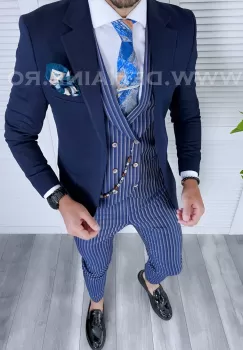 Tinuta barbati smart casual B4084 imagine