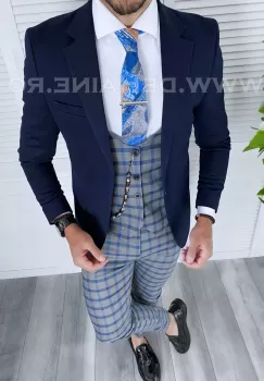 Tinuta barbati smart casual B4086 imagine