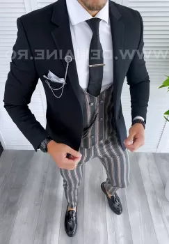 Tinuta barbati smart casual B4105 imagine