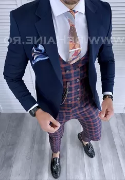 Tinuta barbati smart casual B4156 imagine