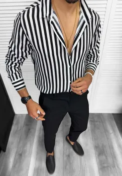 Tinuta barbati smart casual Pantaloni + Camasa  13212 imagine