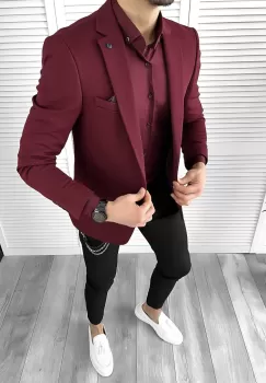 Tinuta barbati smart casual Pantaloni + Camasa + Sacou 10303 imagine