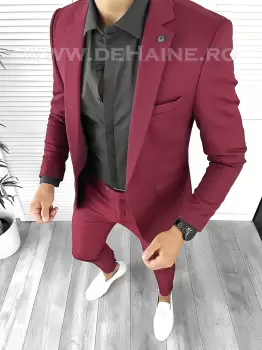 Tinuta barbati smart casual Pantaloni + Camasa + Sacou B8530 imagine